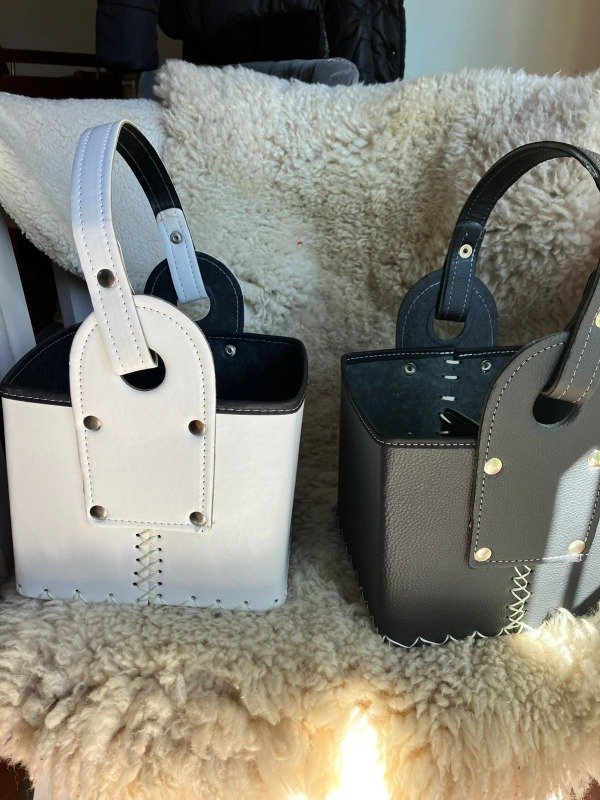 Matera de cuero ecológico